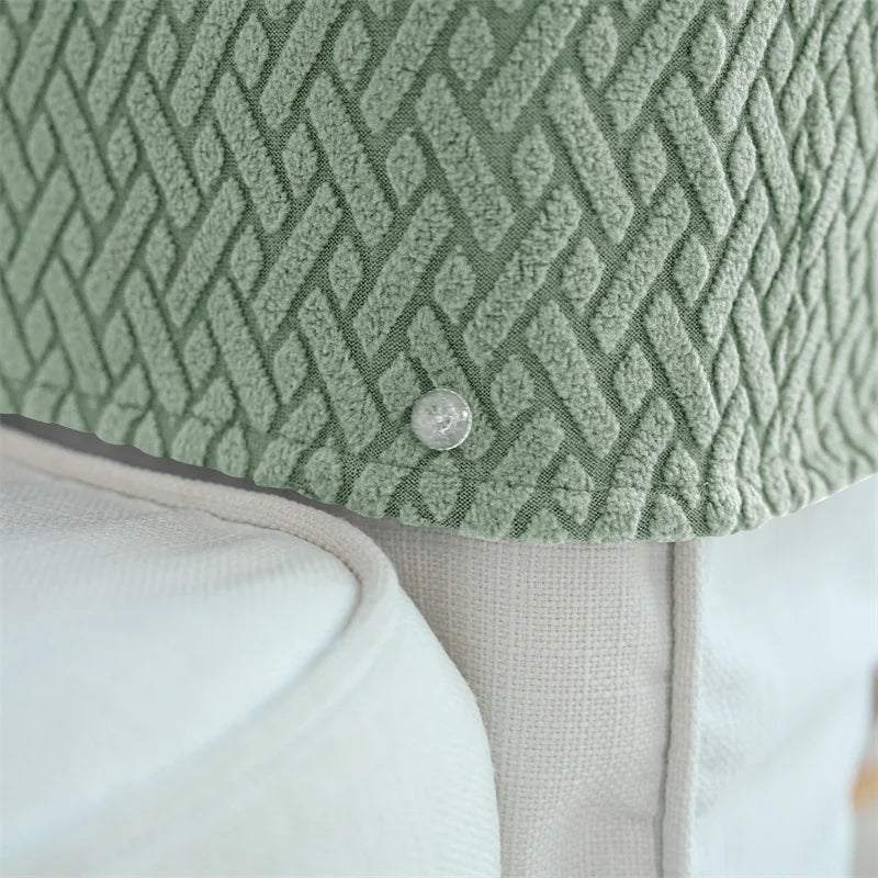 2er-Set Sessel- & Sofa-Armlehnenbezüge Armluxe | Jacquard-Stoff | Staub- & Schmutzschutz | Rutschfest & Waschbar