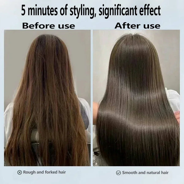 AeroSilk 2-in-1 Haarglätter & Haartrockner | Profi-Stylinggerät mit Ionen-Technologie | Glattes & Langanhaltendes Finish