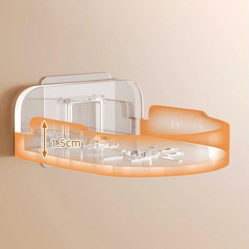 Kamera Wandhalterung SecureMount | Ohne Bohren | Verstellbare Schwerlast-Halterung | Transparent & Wasserdicht