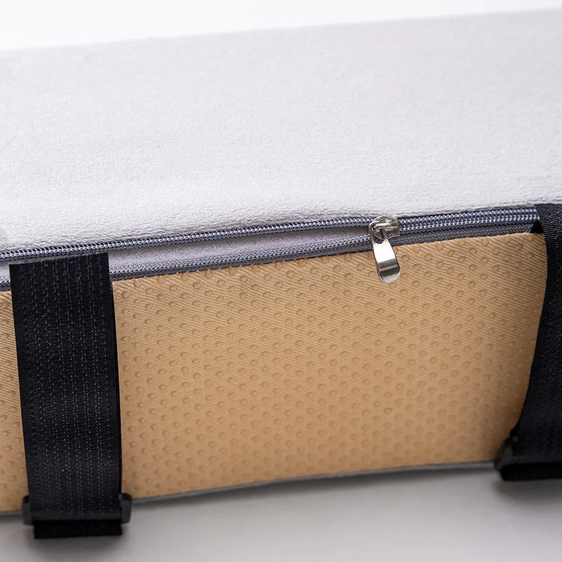 ErgoSoft Armlehnenkissen | Memory Foam Komfortpolster | Waschbar & Universalgröße | Schwarz, Grau, Blau, Rosa