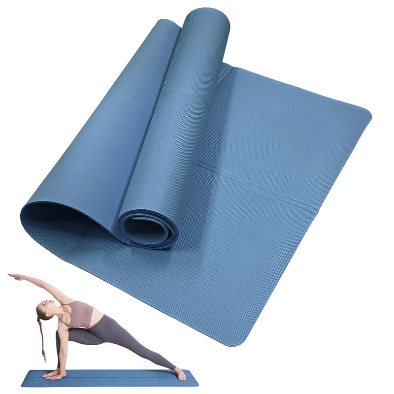 YogaMat ProBalance | 4 mm Dicke | Rutschfest & Stoßdämpfend | Leicht & Tragbar