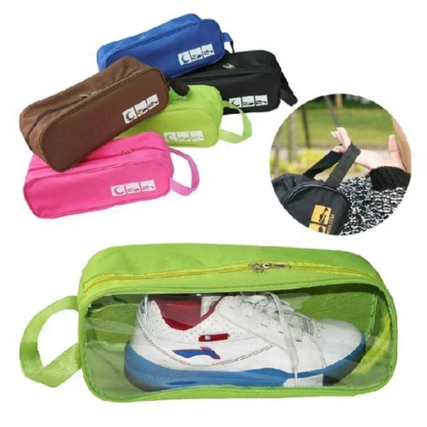 Atmungsaktive Schuhtasche TraveloStep | Wasserdicht & Kompakt | Für Reisen & Aufbewahrung | Oxford-Gewebe