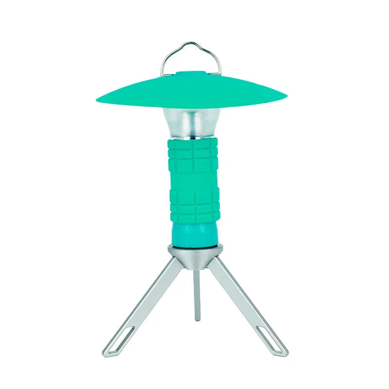 LUXTREK Campinglampe | Wiederaufladbare LED-Taschenlampe mit 300 Lumen | 3 Leuchtmodi | Kompatibel mit Tripod-Halterung