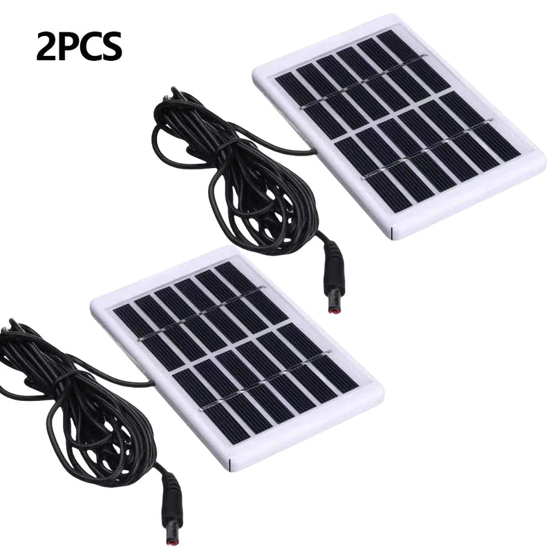 Mini-Solarmodul Voltiva 6V | 1,2 W Polykristallin | DC5521-Anschluss | Kompakt & Leicht | 8,4 × 13 × 1 cm
