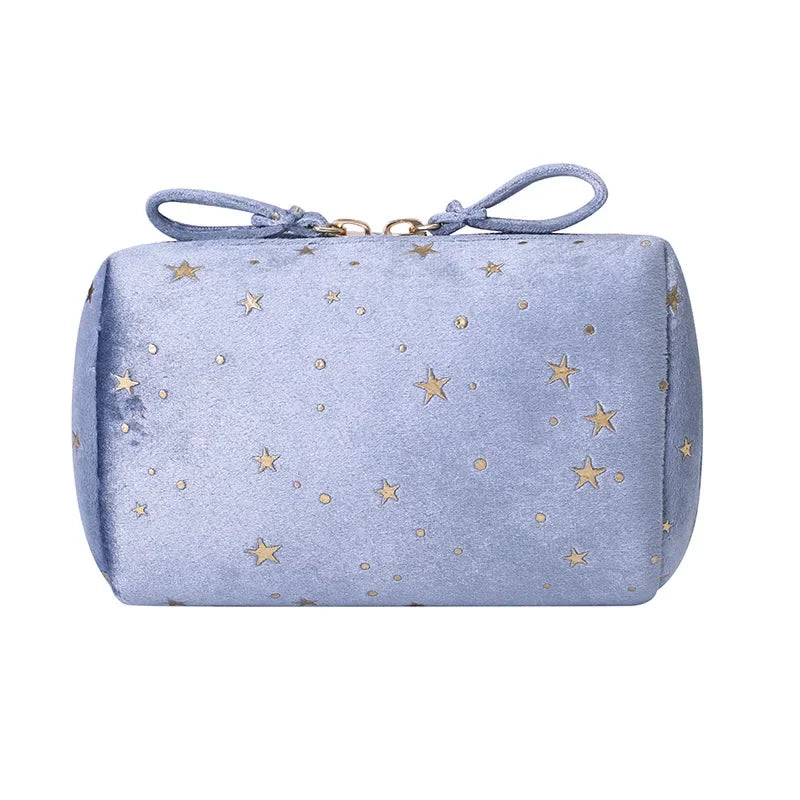 Velina SoftBag Samtige Kosmetiktasche für Damen | Weich & Kompakt | Für Lippenstift & Beauty-Essentials | Tragbar & Stilvoll