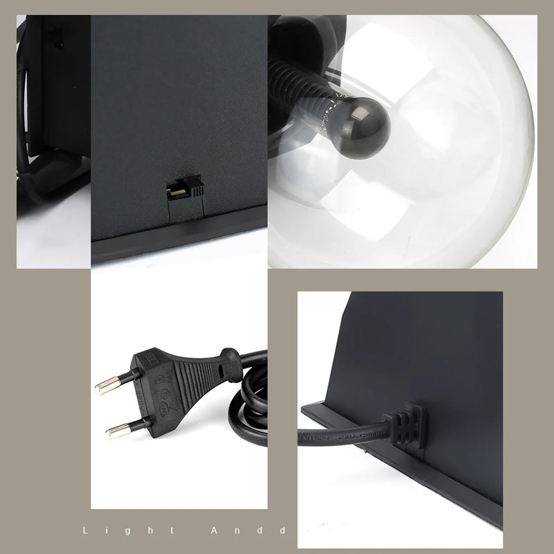 Electrava | Magische Plasma-Kugel Lampe | LED Blitzlicht mit Touch & Sound | 220V EU-Stecker | 10–20 cm | Party- & Deko-Licht