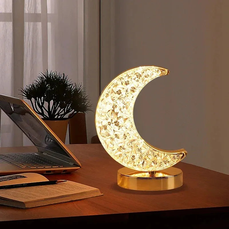 LED Nachtlicht Dimmbar | Touch Steuerung | 3 Lichtfarben | USB Wiederaufladbar