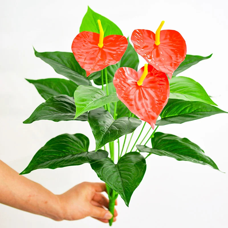 Monstéria | Künstliches Monstera Blatt | 53 cm | Tropische Deko für Haus & Garten