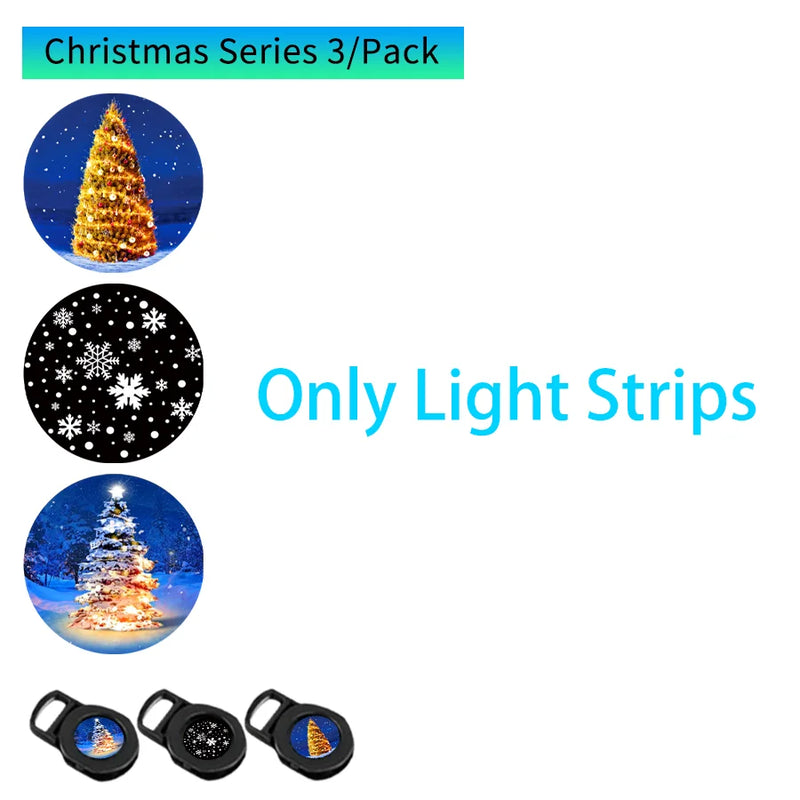 Projektionslampe StarBeam | USB 5V Deckenprojektor | Austauschbare Lichtstreifen | Planeten- & Weihnachtsmotive