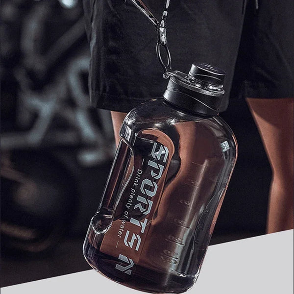 Hydronex Trinkflasche 1,7 L / 2,7 L | Auslaufsicher & BPA-frei | Große Kapazität | Für Sport, Fitness & Outdoor