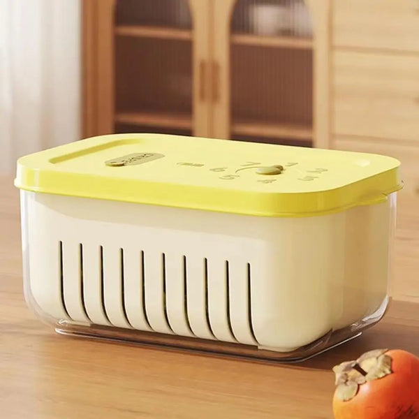 Frescura | Frischhaltebox 1400 ml | Stapelbar & Luftdicht | TPR & PP | 17,5 x 12,5 x 8 cm