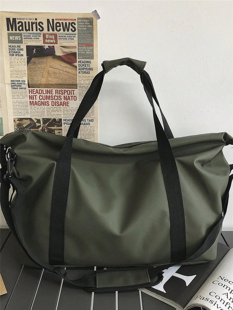 Movexa Reisetasche Groß | Leichte Sport- & Fitness-Tasche | Schultertasche & Crossbody | Viel Stauraum