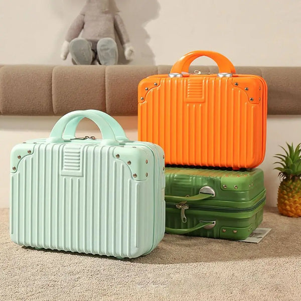 Travellia Mini-Kosmetikkoffer | Kompakt & Stylisch | Hartschale aus ABS+PC | Ideal für Reisen & Make-up