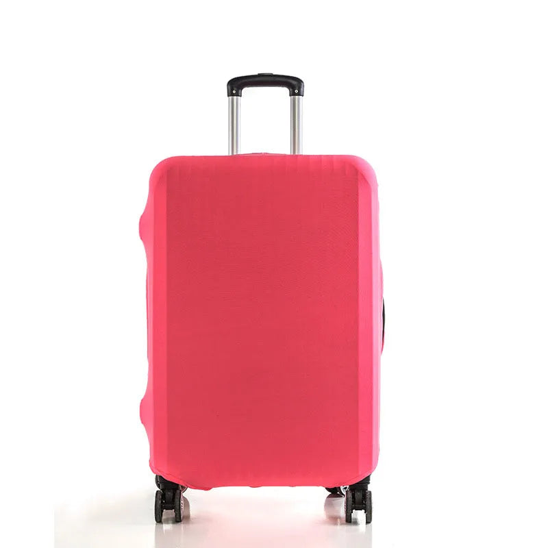 Traveluvo Kofferhülle aus Stretchstoff | Staub- & Kratzschutz für 18–32 Zoll Gepäck | Waschbarer Schutzbezug für Reisen