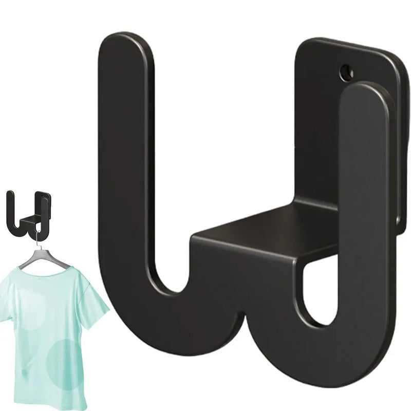 Wand-Schuhhalter Minimura FlexHook | Slipper-Organizer aus Carbonstahl | Platzsparende Aufbewahrung für Flur, Bad & Schlafzimmer | 8,5 × 8,6 × 4,5 cm