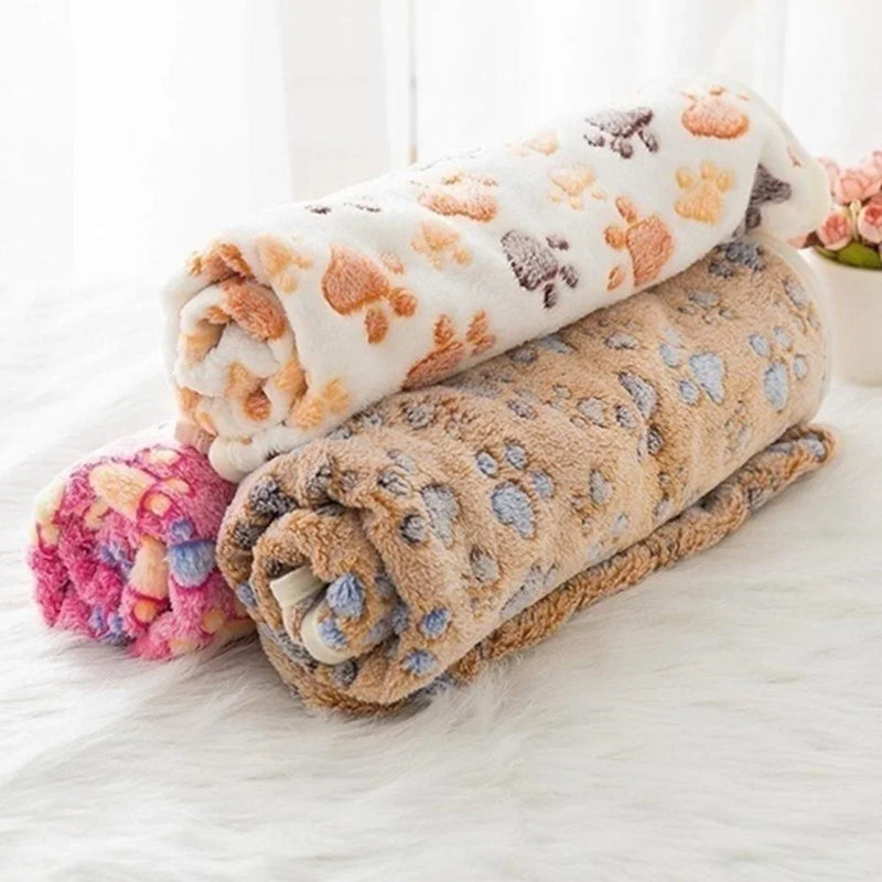 PawFleece Comfort Haustierdecke aus Korallenfleece | Extra Weich & Waschbar | 3 Größen | Für Hund & Katze