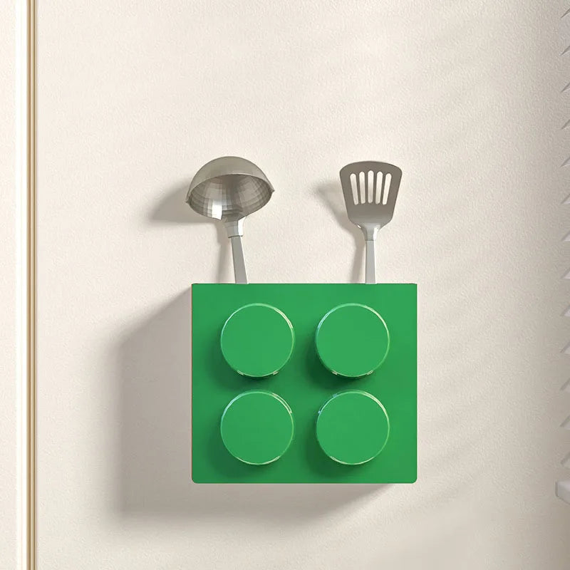 Magnetische Aufbewahrungsbox MagnetoBox | Für Kühlschrank & Tür | Mit Halterung für Frischhaltefolie