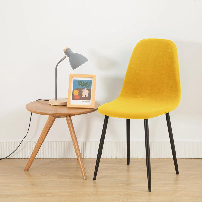 Nordiluxe | Weihnachtliche Stuhlhusse | Elastischer Bezug im Nordic-Design | Passend für Schalensessel & Esszimmerstühle | Waschbar & Anpassbar