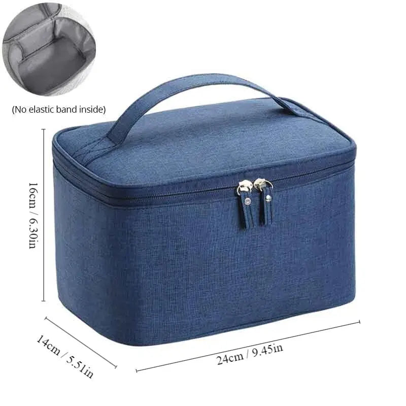 Kulturtasche UrbanVantex Herren | Großes Volumen & Doppelkammer-Design | Wasserabweisend & Leicht | Aus Oxford-Gewebe
