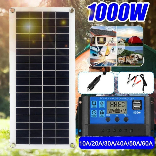 SolarPanel ProCharge | 15W Leistung | Dual USB & DC Ausgang | Für Auto & Outdoor