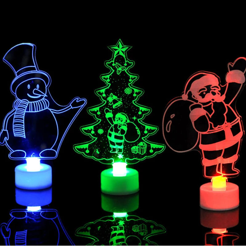 Mini LED Licht | Weihnachtsmotive | Farbwechsel | Batteriebetrieben