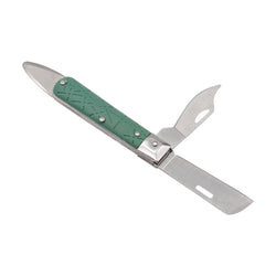 Veredelungsmesser Floracut Pro | 3-in-1 Klappmesser | Für Baumschnitt & Gartenarbeit | Edelstahlklingen