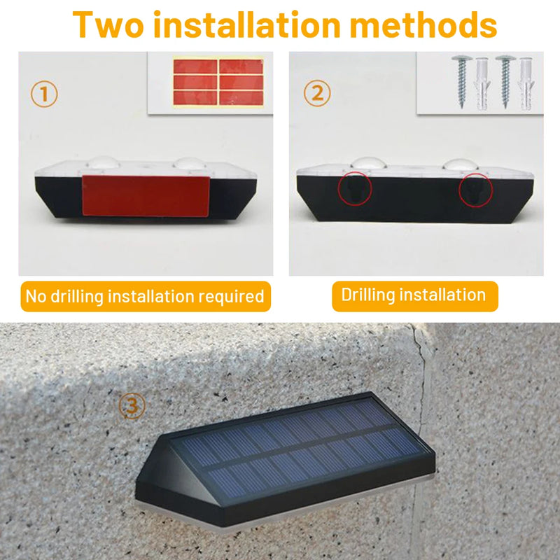 Solar Gartenleuchten ColorFlare Duo | 7-Farb-Modus & Warmweiß | IP65 wetterfest | 2er-Set