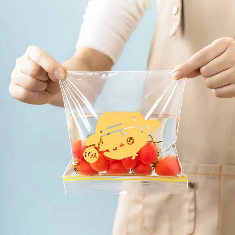 Frischhaltebeutel ZipFresh Set | Wiederverwendbar & Luftdicht | 3 Größen | Für Küche, Gefrierschrank & Meal Prep
