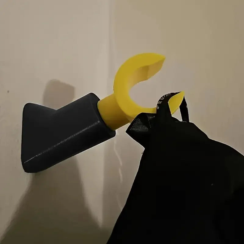 Gripora Wandhaken | Wandhaken 3D Design | Selbstklebend & Ohne Bohren | Multifunktional für Kopfhörer, Taschen & Deko