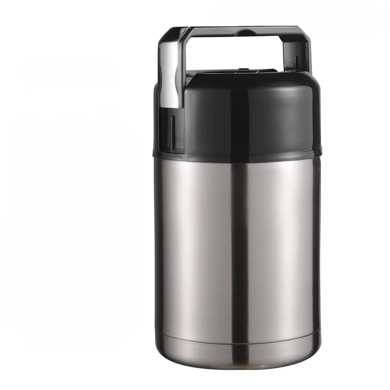 Hotoria Thermo Lunchbox | Thermo Lunchbox | Edelstahl Isolierbehälter | 800 ml / 1000 ml | Warmhalten & Kochen ohne Strom