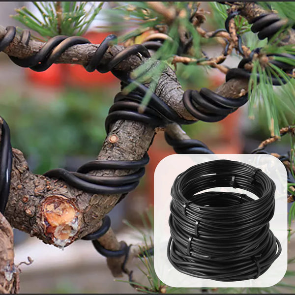 FORMALUX Bonsai- & Basteldraht | Aluminiumdraht mit Kunststoffbeschichtung | Flexibel & Rostfrei