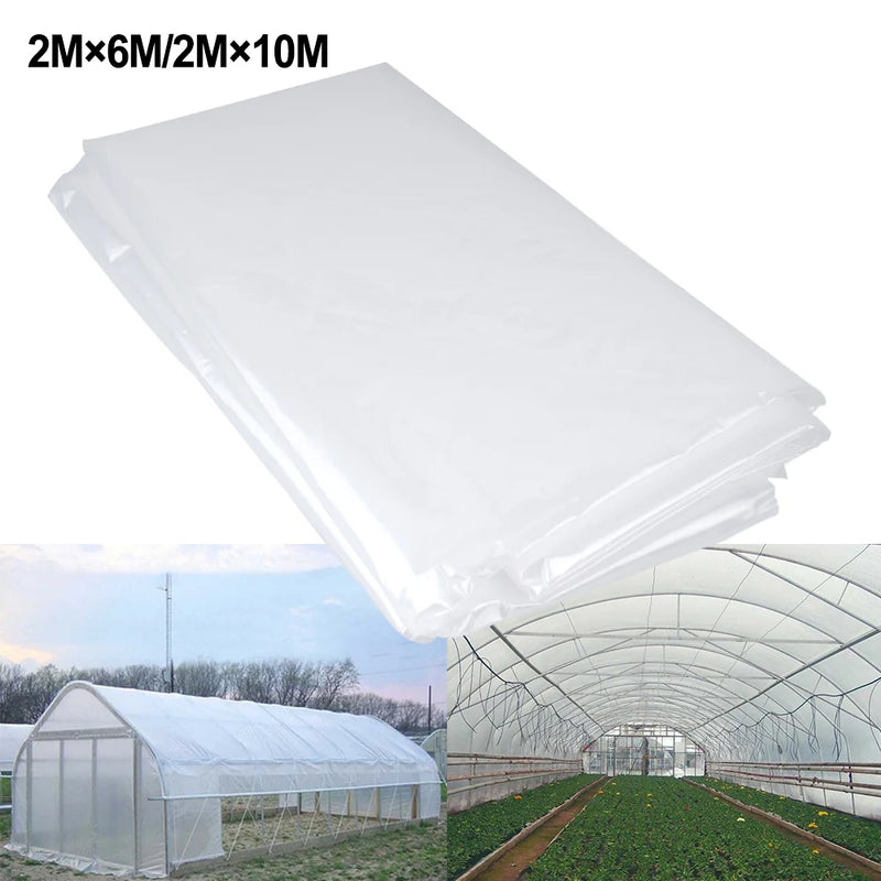 Plantovia GrowCover Faltbare Gewächshausfolie | UV- & Wasserfest | Frostschutz & Frühbeet-Abdeckung | Aus robustem PE |