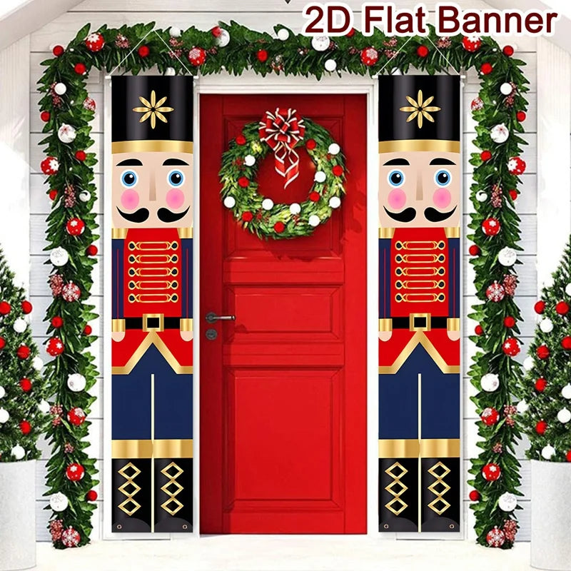 RoyalNut Türbanner Nussknacker | Weihnachtsdeko 2025 | Hängend & Wetterfest | Für Innen & Außen | Neujahr 2026