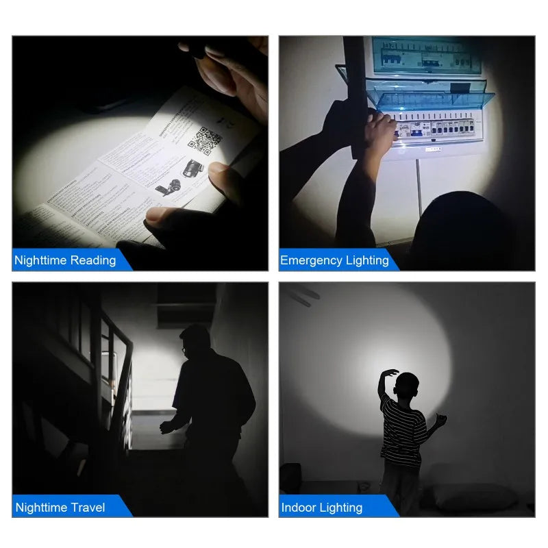 Mini Taschenlampe LumoKey | Hochleistungs-LED | Wiederaufladbar & Wasserdicht | 30 m Leuchtweite | 6 g Ultraleicht