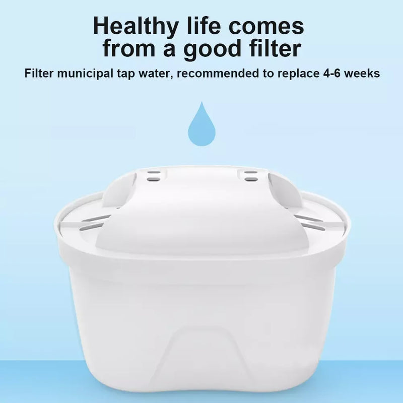 PureFlow | Wasserfilter-Kanne 3,6L | 4-Stufen-Filtration mit LED-Display | BPA-frei
