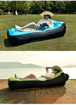 Luftsofa Aerava Chill | Selbstaufblasbar & Ultraleicht | Wasserfest & Reißfest | Für Strand, Park & Camping