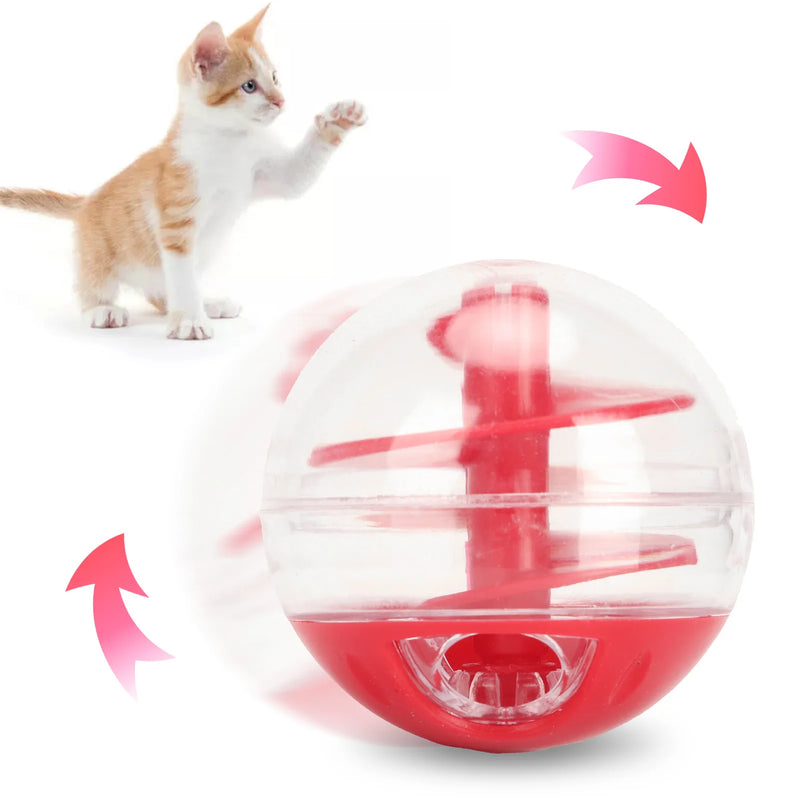 Leckerli-Ball SnackiMind Balance | Intelligentes Katzenspielzeug | Interaktiver Futterball | 5×5 cm | Für Portionierung & Beschäftigung