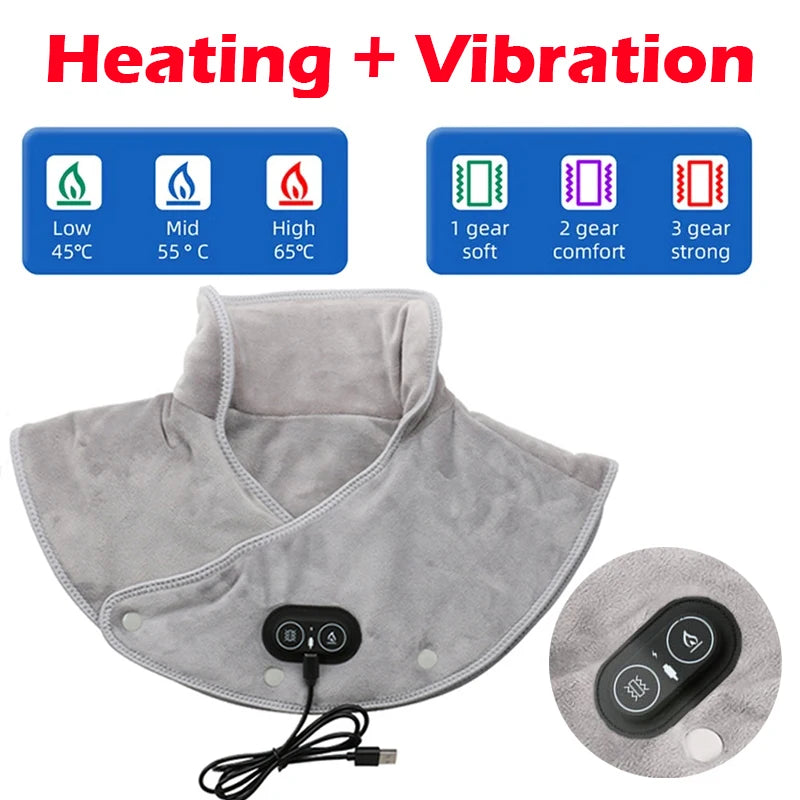 Wrme-Nacken- & Schultermassager ThermoLiva | USB-Heizkissen mit Vibra Mein Maison Wrme-Nacken- & Schultermassager ThermoLiva | USB-Heizkissen mit Vibra Mein Maison