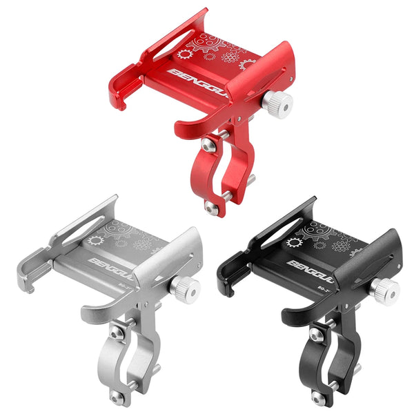 Fahrrad Handyhalterung RideGrip 360 Pro | 360° Drehbar | Aluminiumlegierung | Stoßfest & Sicher | Für Fahrrad, Motorrad & E-Scooter