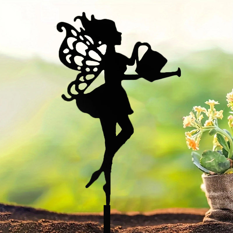 Mythoria Gartenfigur | Gartenfigur Metall | Fantasy Design | Rostoptik | Für Innen- & Außendekoration