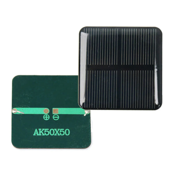 SolaPix AK5050 Mini-Solarpanel 2V | Hoch effizient & wasserdicht | 5x5 cm | Für Spielzeug, Garten & DIY