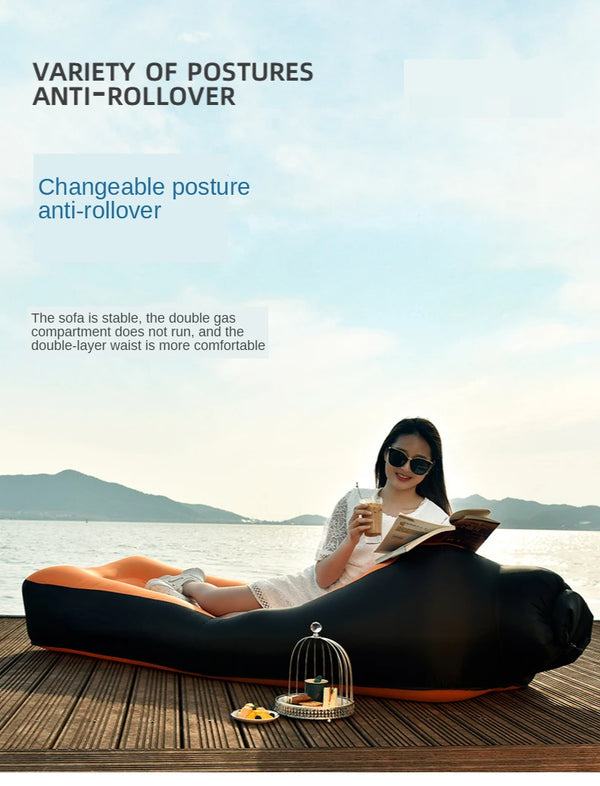 Luftsofa Aerava Chill | Selbstaufblasbar & Ultraleicht | Wasserfest & Reißfest | Für Strand, Park & Camping