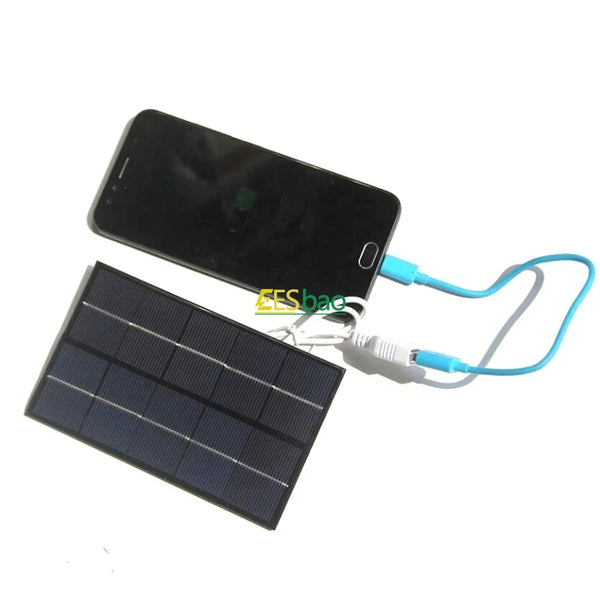 Solar-Ladepanel Sunvergo 5V | 5 W | USB-Ausgang | Kompakt & wetterfest | Für Smartphone, Powerbank & Outdoor-Elektronik
