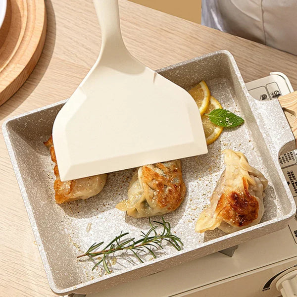 FlexiFlip Silikon-Küchenwender | Hitzebeständig bis 220 °C | Antihaft | Für Pfannkuchen, Fisch & Sushi