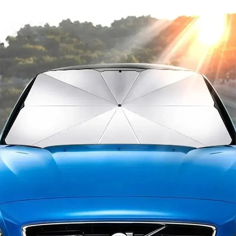 Auto-Sonnenschirm SunFold | UV-Schutz & Hitzeschutz | Kompakt & Faltbar | Für SUV & Hatchback