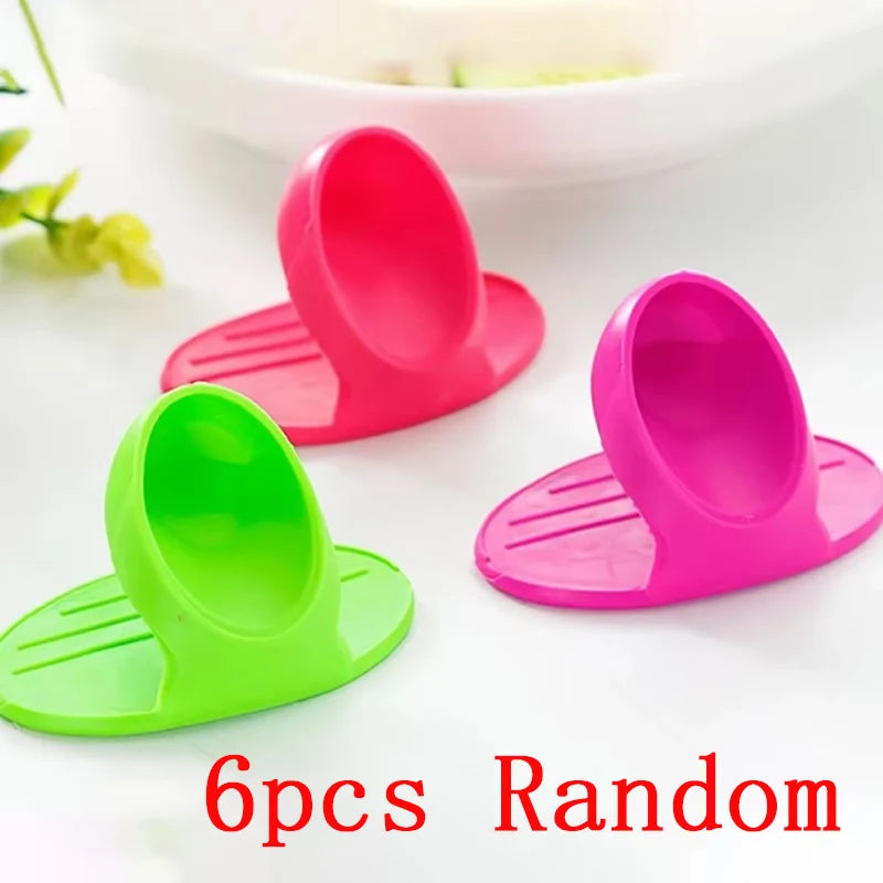 Silikon Fingerhitzeschutz HeatGrip MiniGlove | 2/10 Stück | Hitzebeständig & Rutschfest | Für Backofen & Mikrowelle | Küchenzubehör