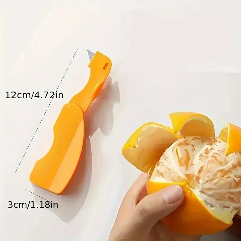 Orangen Schäler | Edelstahlklinge | Ergonomischer Griff | 1 Stück