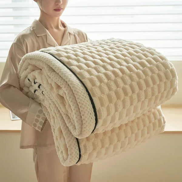 Velutura Kuscheldecke aus Turtle-Velours | Flauschig & Wärmend | Für Bett, Sofa & Reisen | Anti-Pilling | Verschiedene Größen & Farben