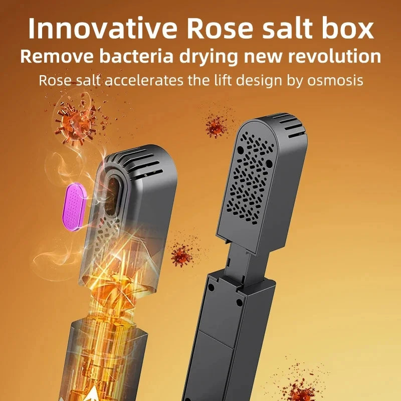 DryStep Eco | Energiesparender Schuh-Trockner | Kompakt, Schnell & Vielseitig | Für Sneaker, Stiefel & Sportschuhe