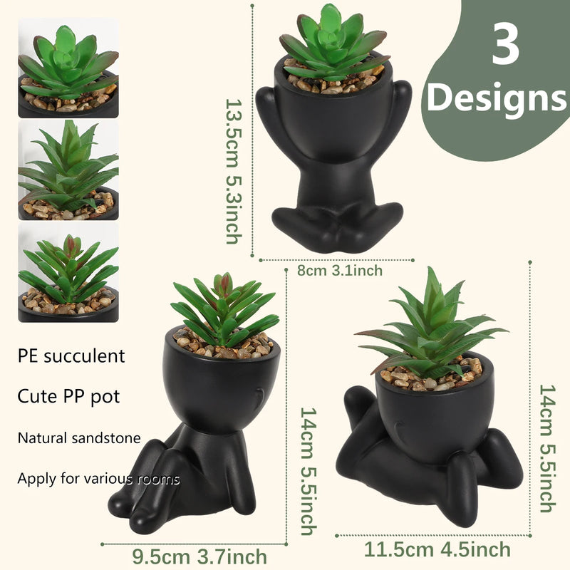 EverGreen Mini | Künstliche Aloe im Topf | Pflegeleicht & Immergrün | Moderne Deko